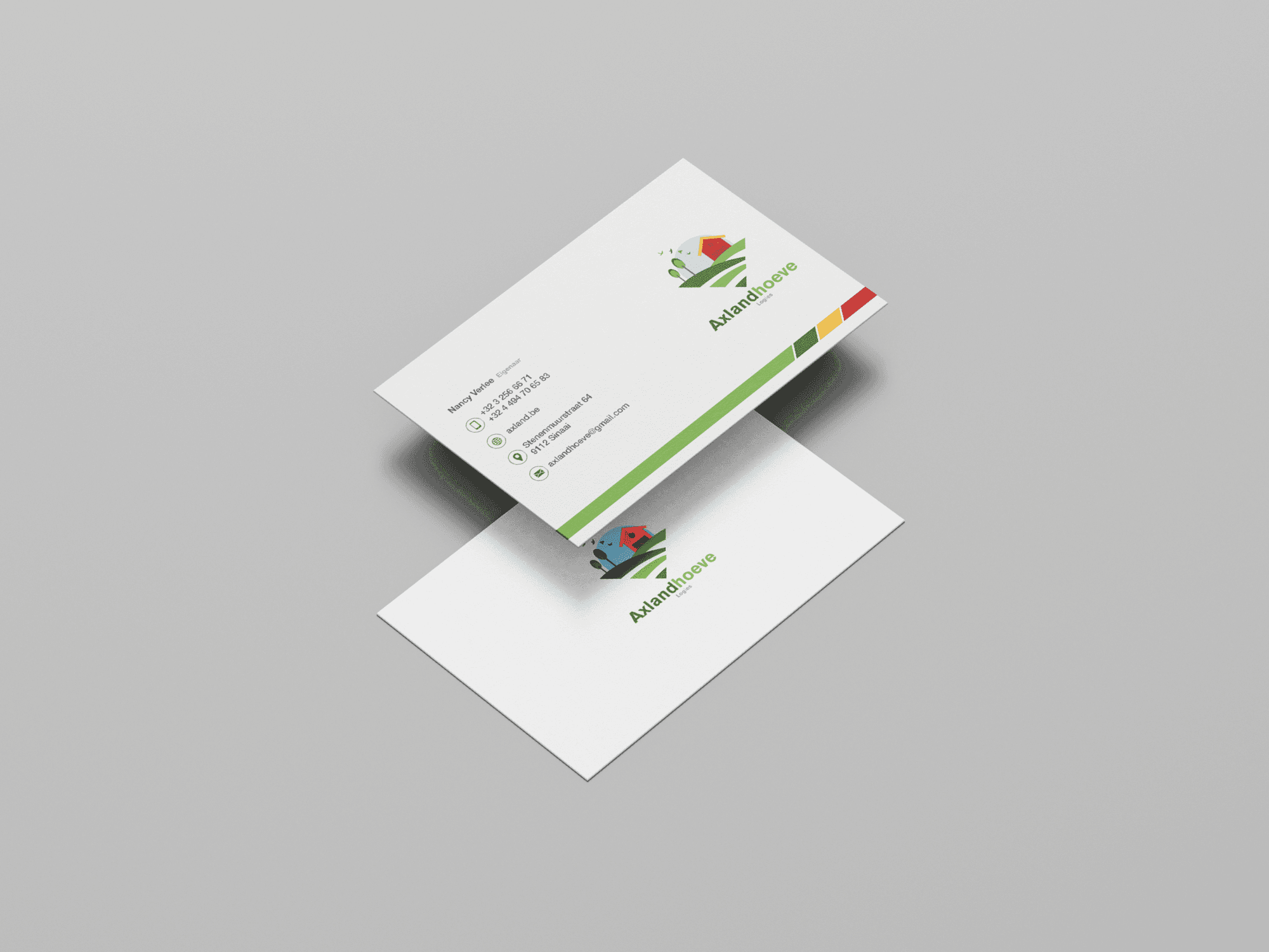 Axland-Hoeve - Bussines card & Logo